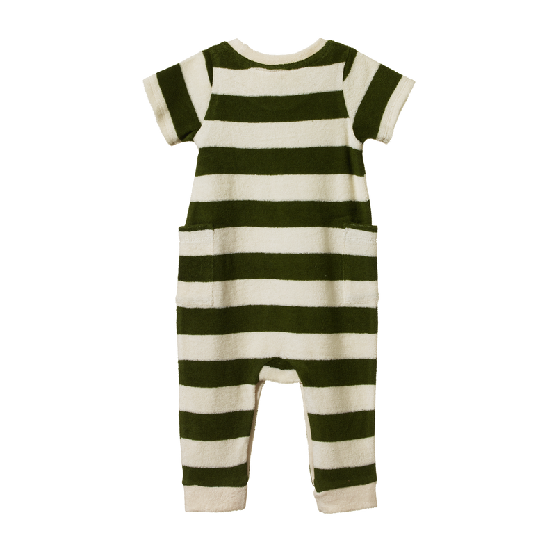 Ocean Suit | Bold Jungle Stripe