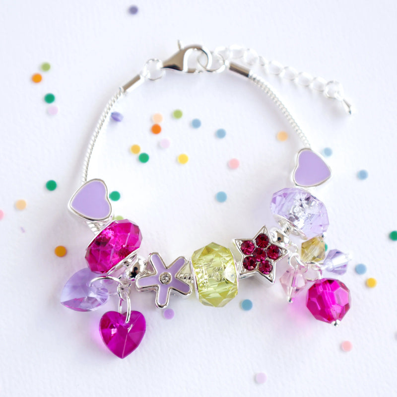 Love & Sparkles Charm Bracelet