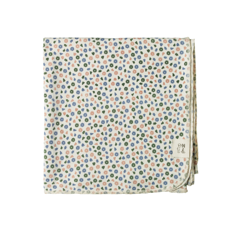 Cotton Wrap | Chamomile Blooms Print