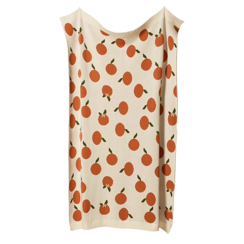 Dune Blanket | Orange Blossom Knit | Cot  Size