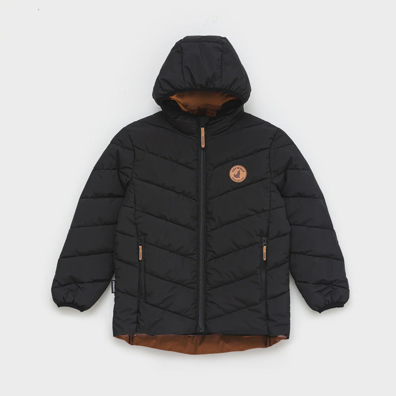 Eco Puffer Jacket | Black