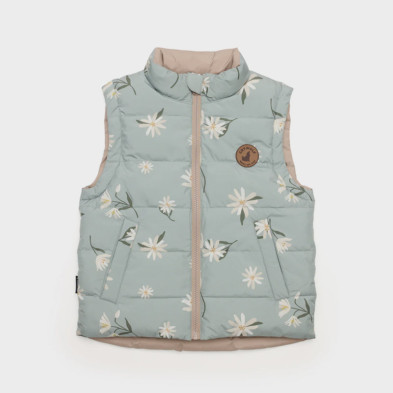 Reversible Vest | Forget Me Not
