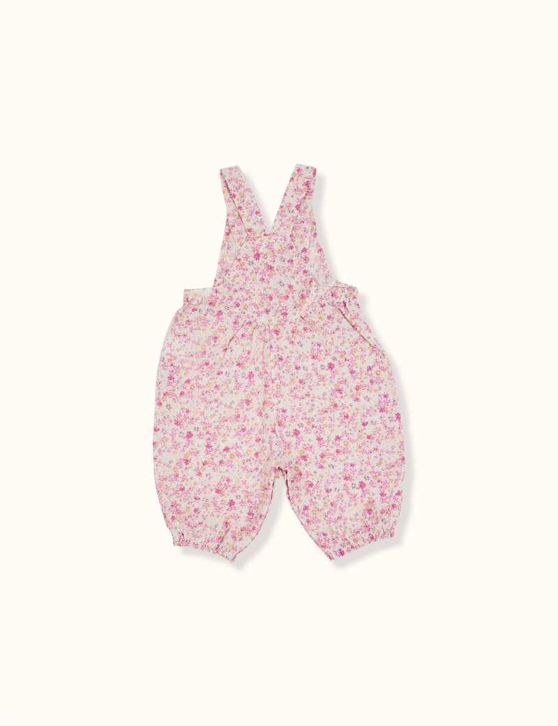 Tilly Overalls | Pink Floral