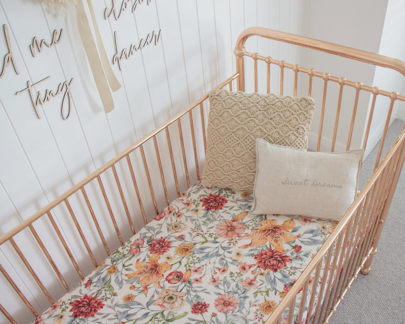 Le Piccadilly Muslin Cot Sheet