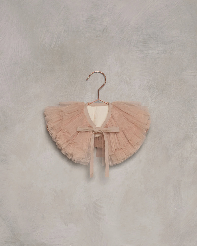 Ruffle Tulle Collar | Dusty Rose