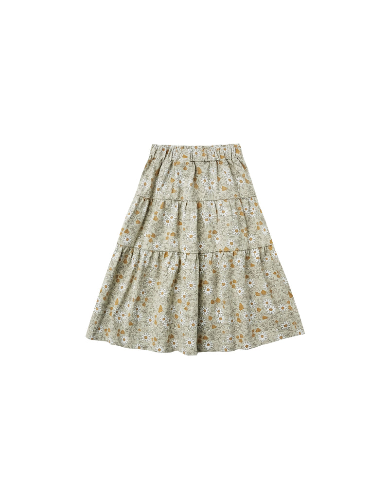 Wildflower Dolly Midi Skirt | Agave