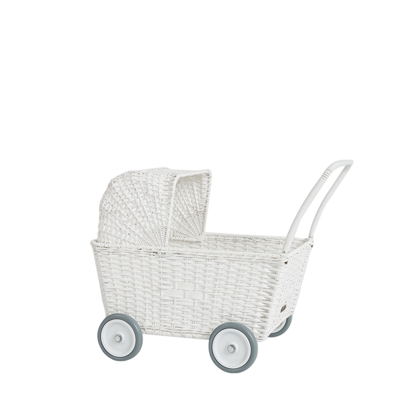 Strolley Pram | White
