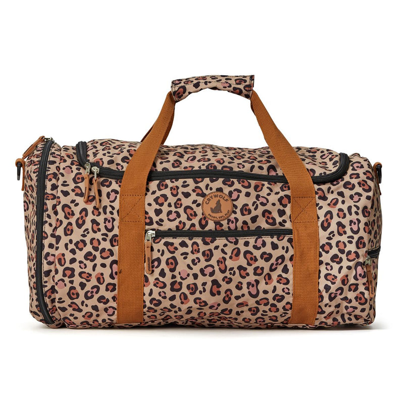 Packable Duffle Bag | Leopard