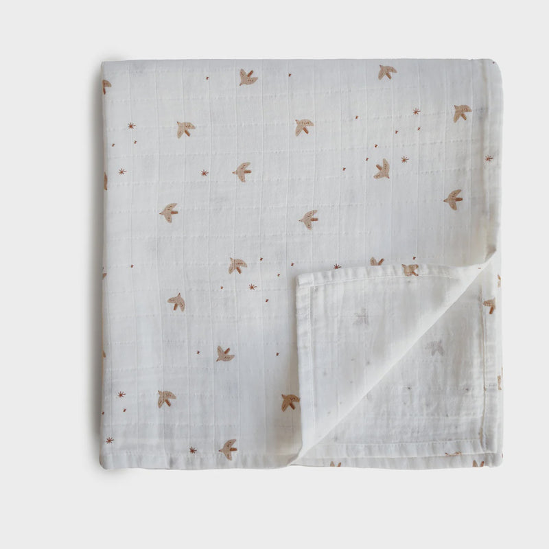 Sparrow Muslin Swaddle