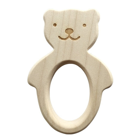 Bear Wooden Teether