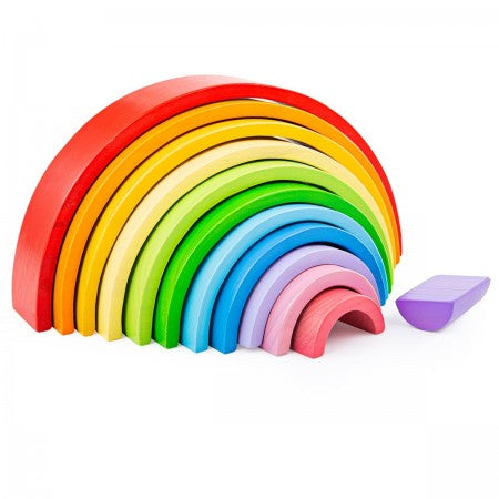 Wooden Stacking | Rainbow | Large
