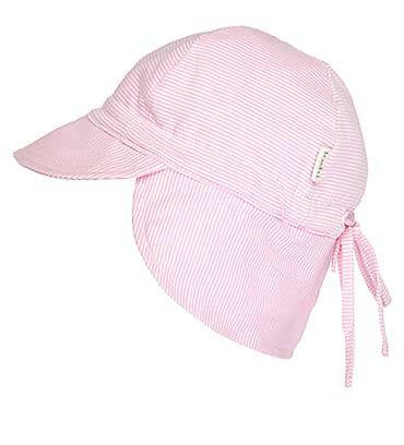 Flap Baby Cap - Blush