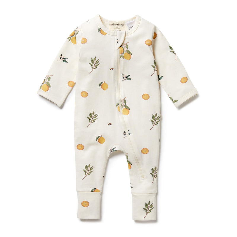 Zipsuit with Feet | Lovely Lemons