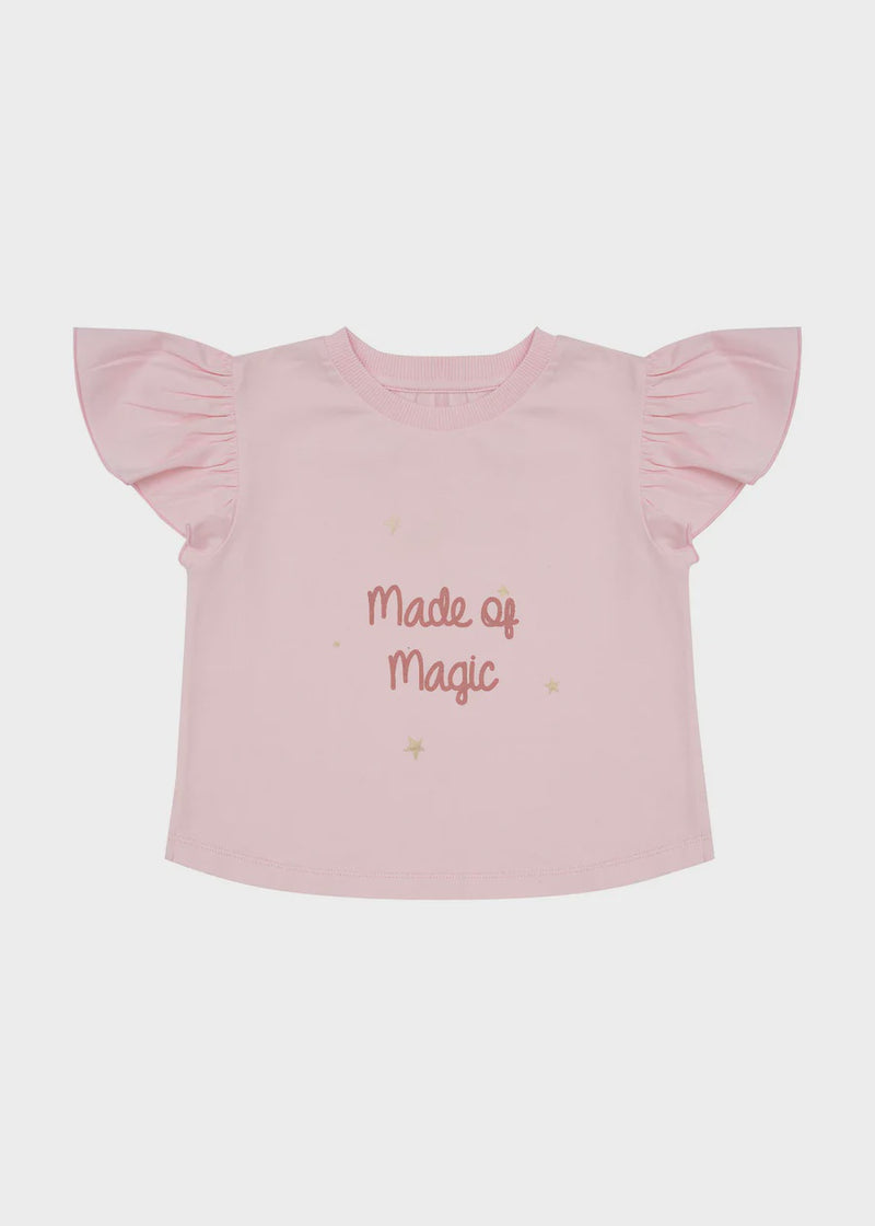 Rosie T-Shirt | Pink Flower