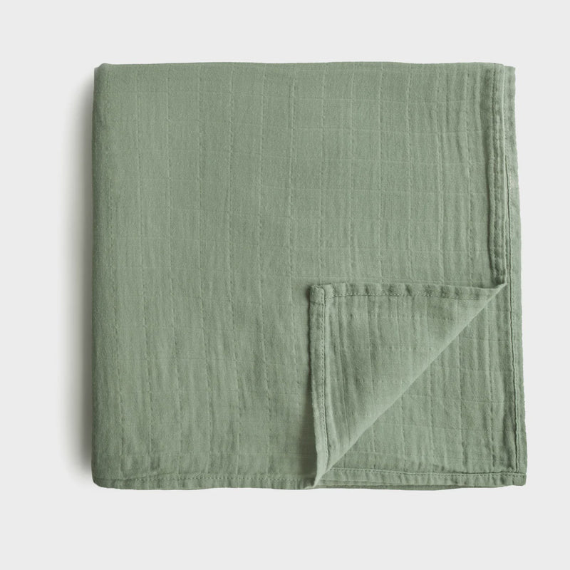 Sage Muslin Swaddle