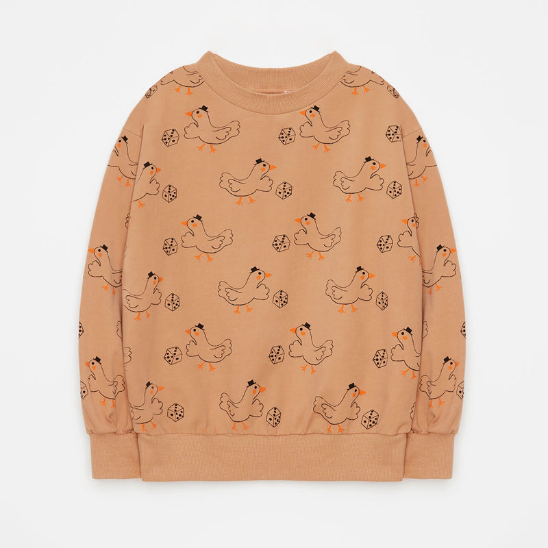 Goose Sweatshirt | Camel