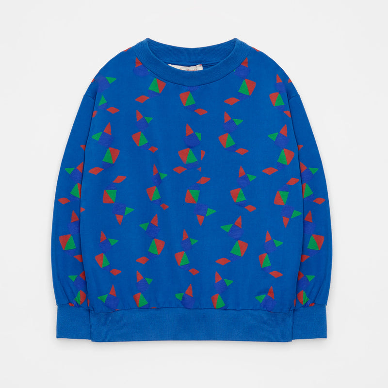 Tangram Sweatshirt | Blue